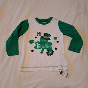 Dunnes St. Patrick's Day shirt 9-12 months NWT